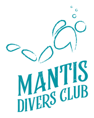 Logo van de Mantis Divers Club vzw